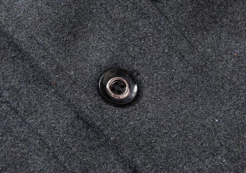 Damien – Double-Layer Wool-Blend Winter Coat for Men