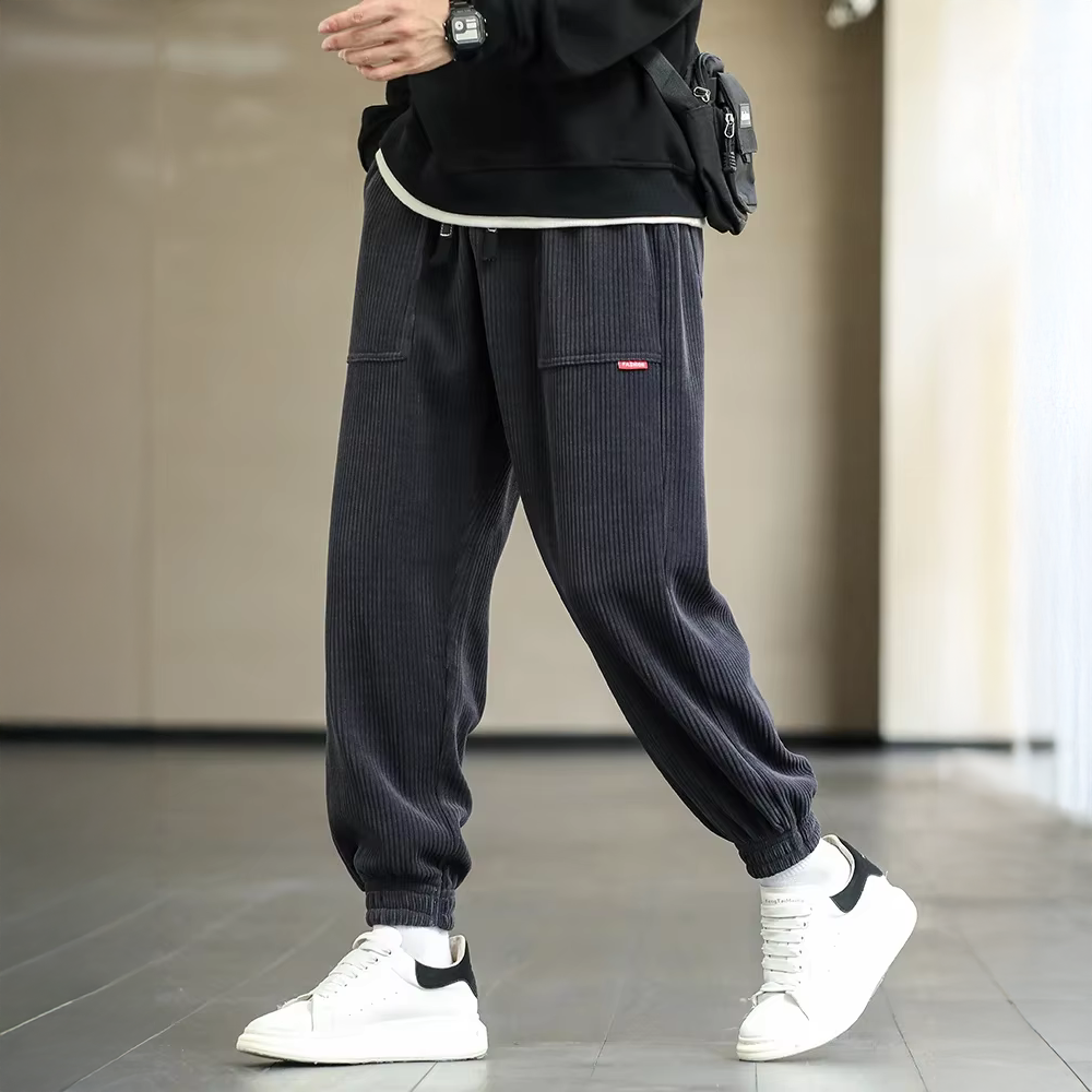 Lucas – Corduroy Jogger Trousers
