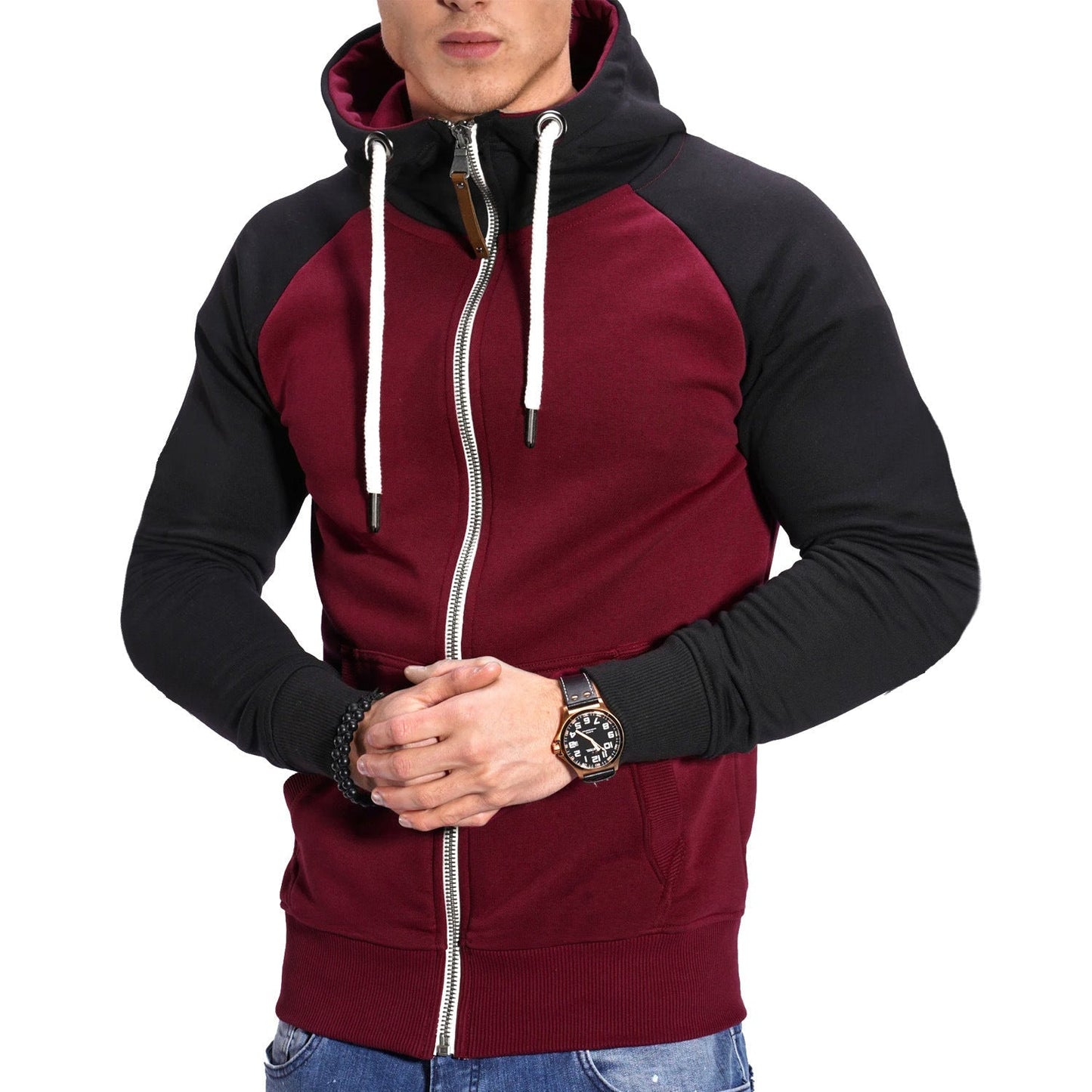 Liam – Classic Zip-Up Hoodie