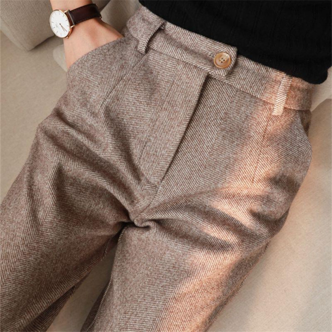 James – Tailored Knit Trousers for Men