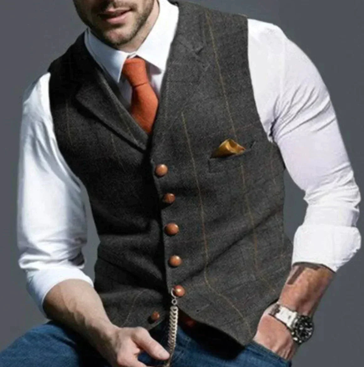 Leon – Heritage Tailored Waistcoat