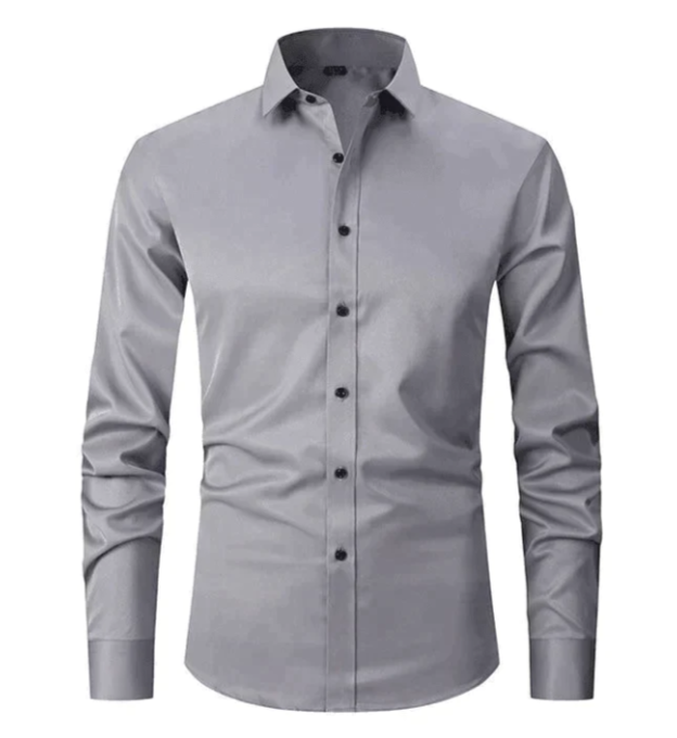 Álvaro – Tailored Stretch Dress Shirt for Men