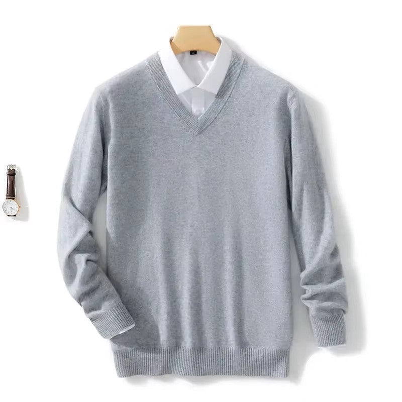 Hugo – Classic V-Neck Mens Jumper