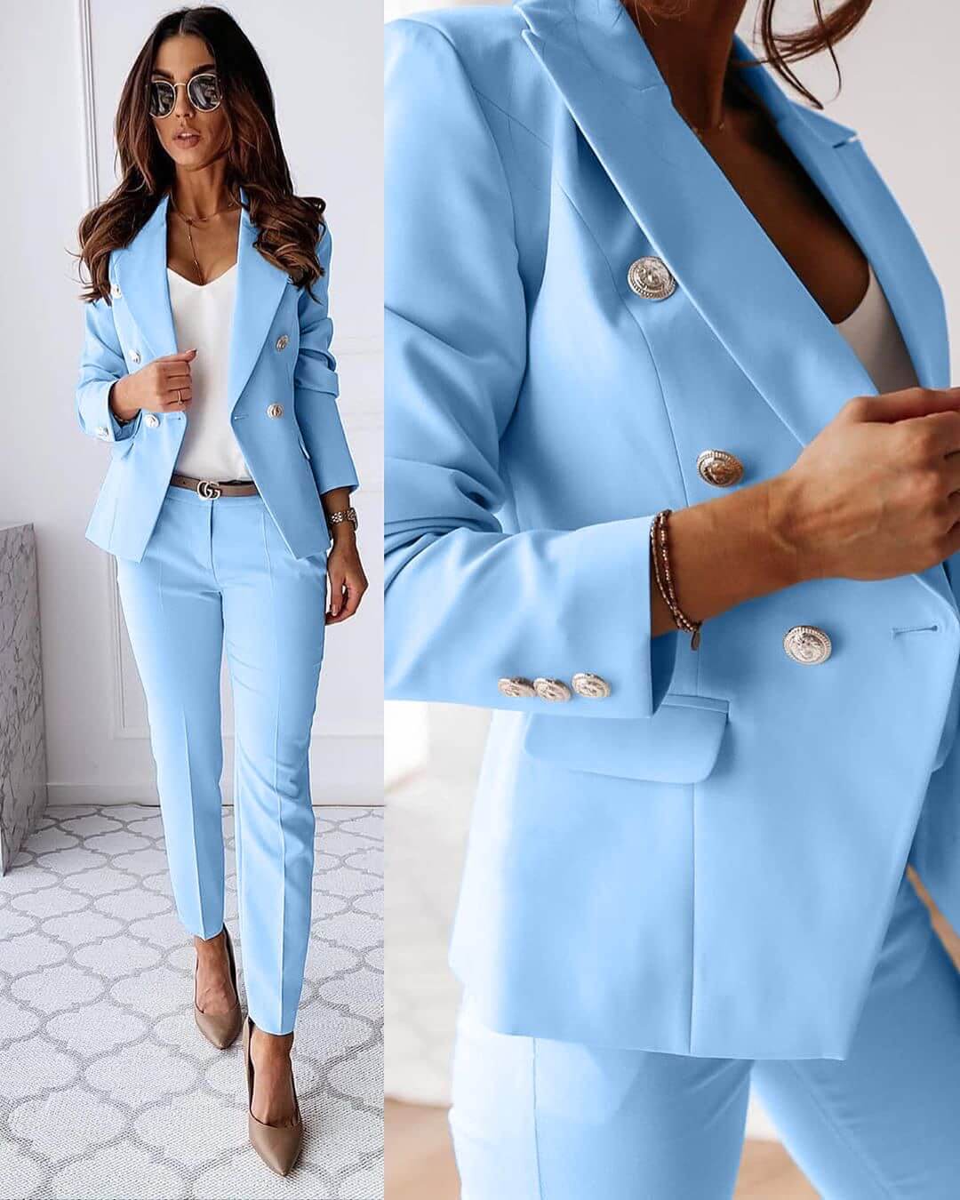Marina – Elegant blazer set