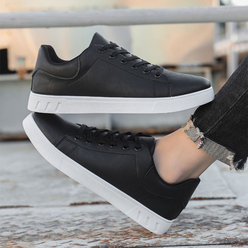 Patryk - Skórzane sneakersy męskie