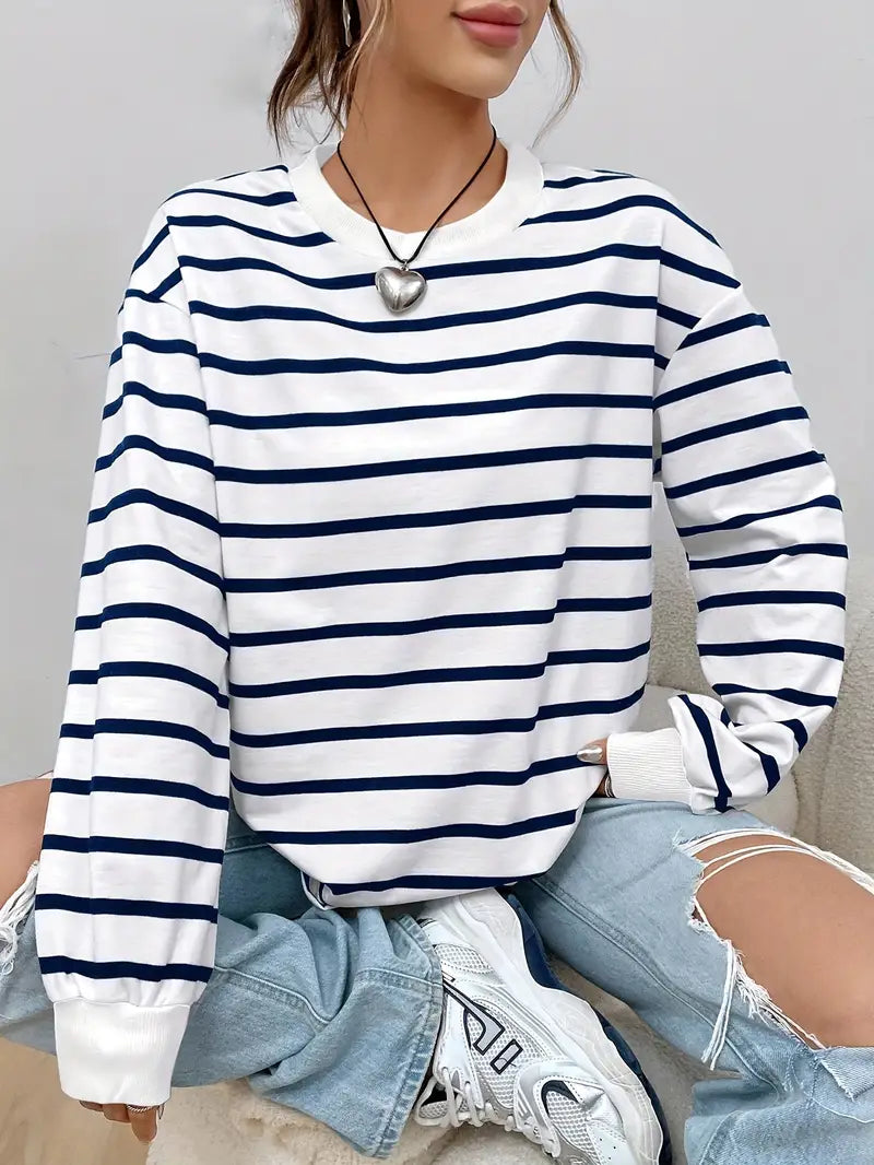 Nina – Bluza damska w paski