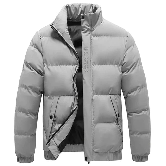 Marcus – Quilted Winter Puffer Jacket for Men