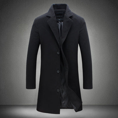 Oliver – Tailored Longline Coat for Men