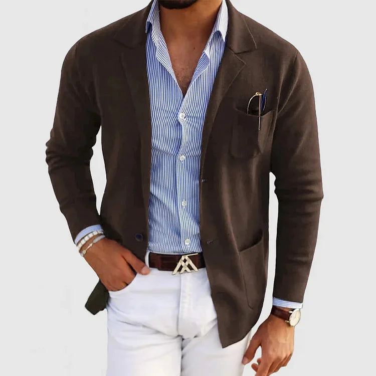 David – Casual Tailored Linen Blazer