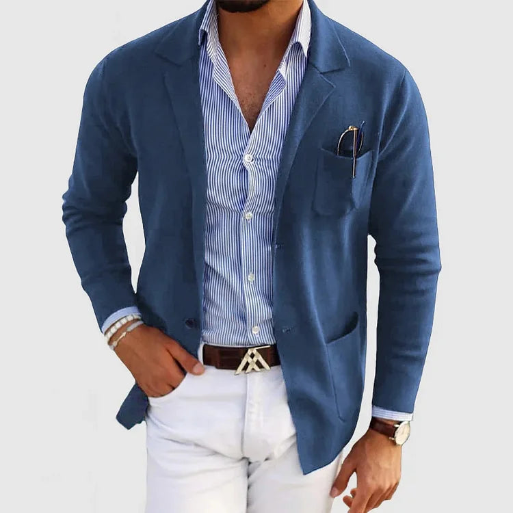 David – Casual Tailored Linen Blazer