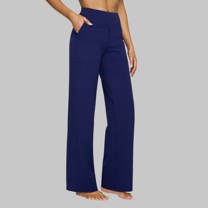 Maya – High-Waist Wide-Leg Lounge Trousers for Women