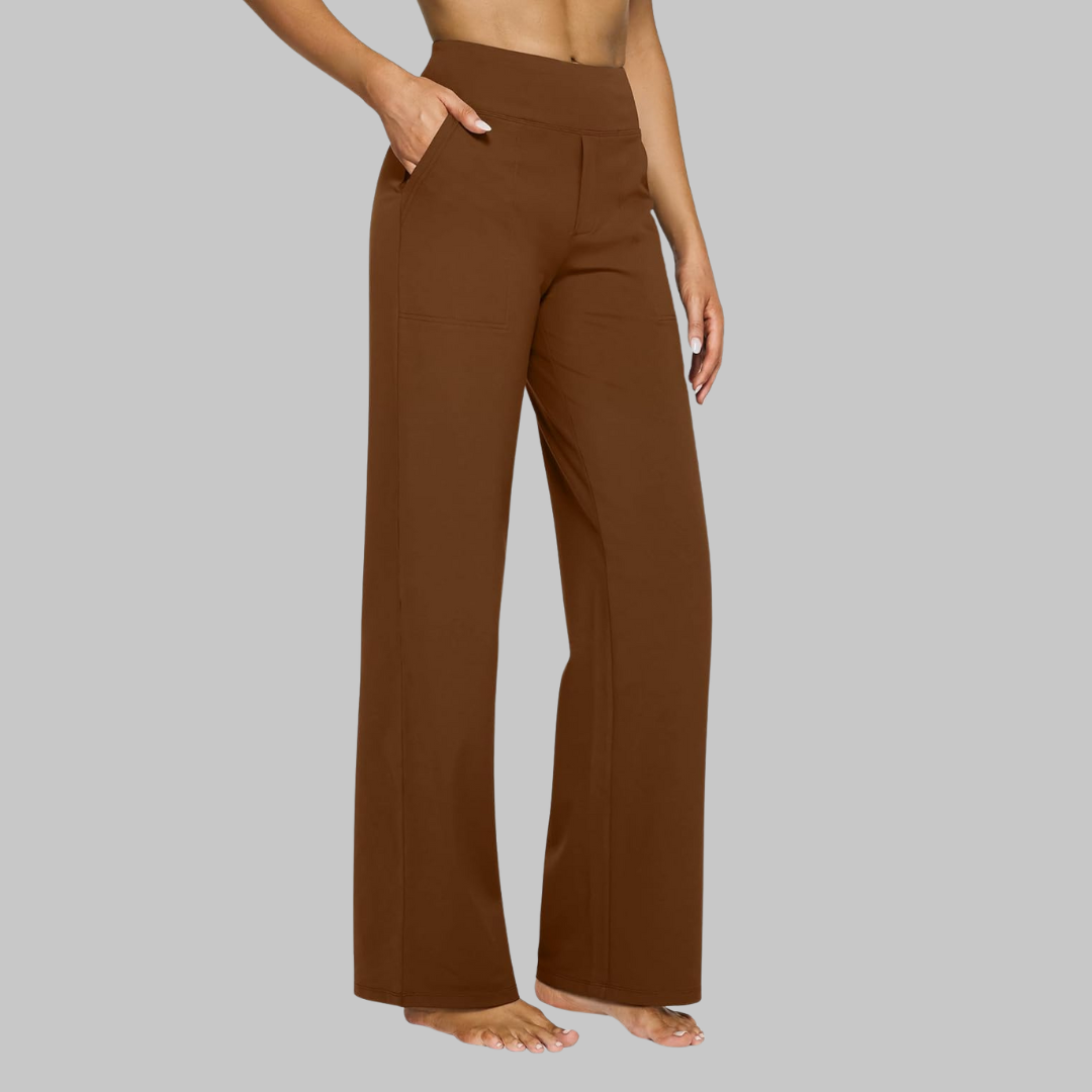 Maya – High-Waist Wide-Leg Lounge Trousers for Women