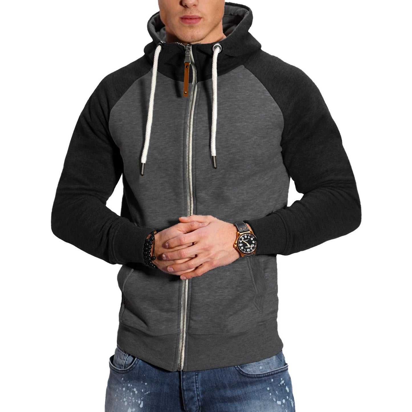 Liam – Classic Zip-Up Hoodie