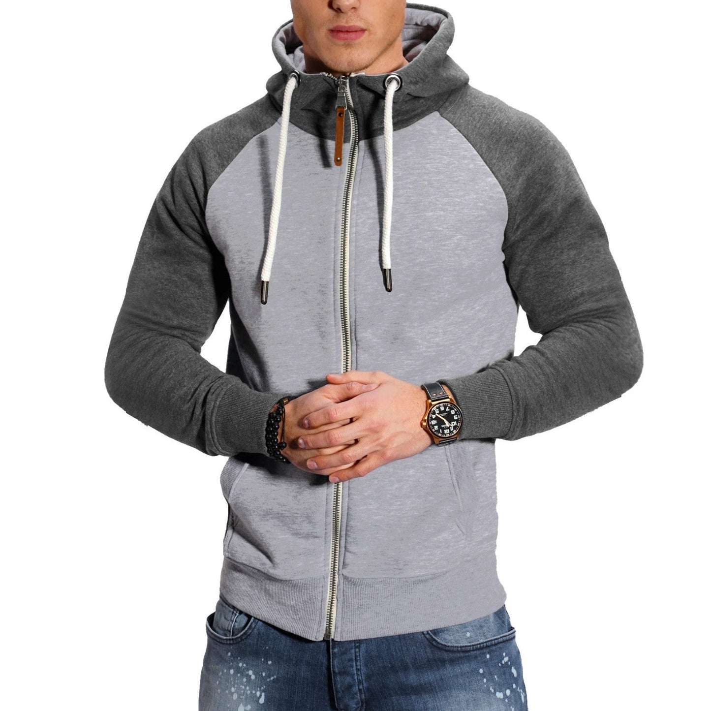 Liam – Classic Zip-Up Hoodie