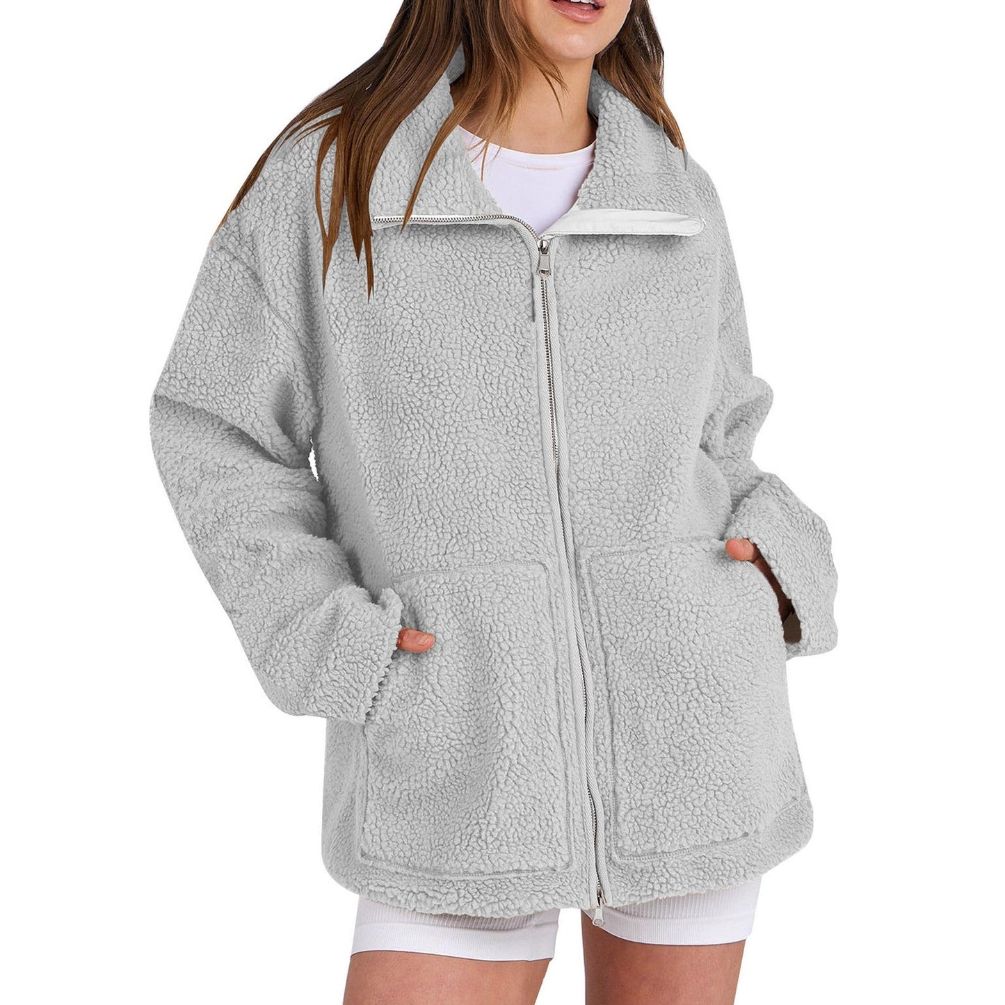 Dorota – Kurtka z polaru oversize