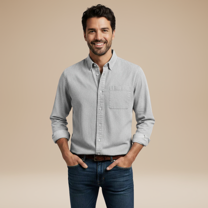 Leon – Men's Classic Long Sleeve Shirt - Image 20