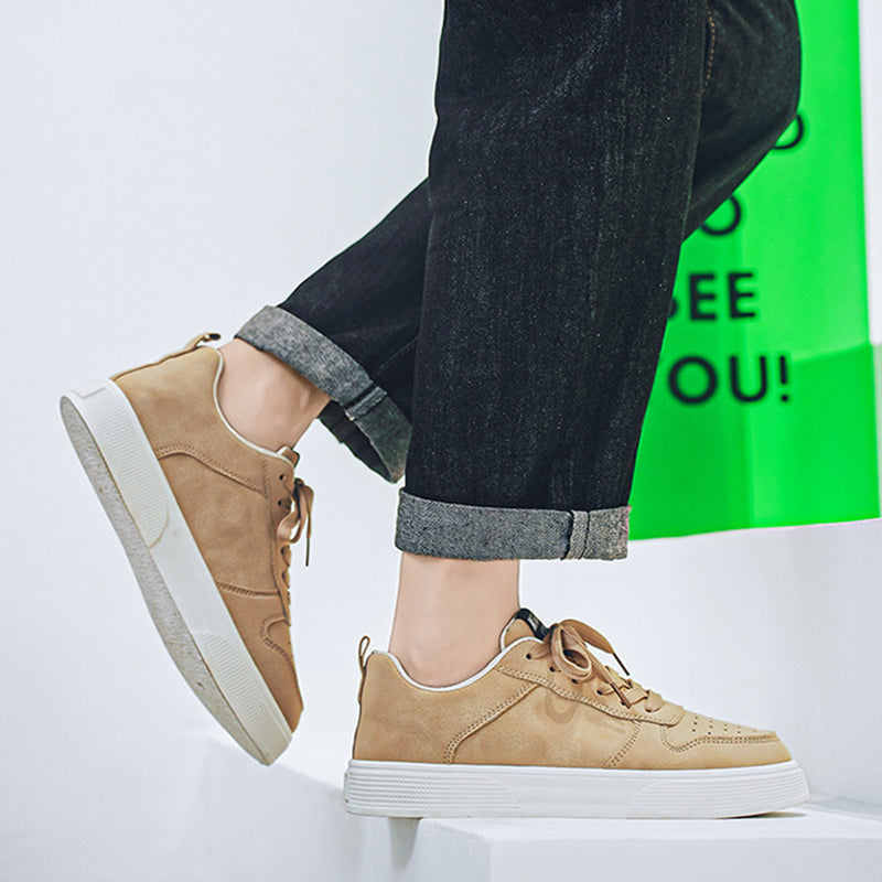 Ethan – Męskie sneakersy z kontrastową podeszwą
