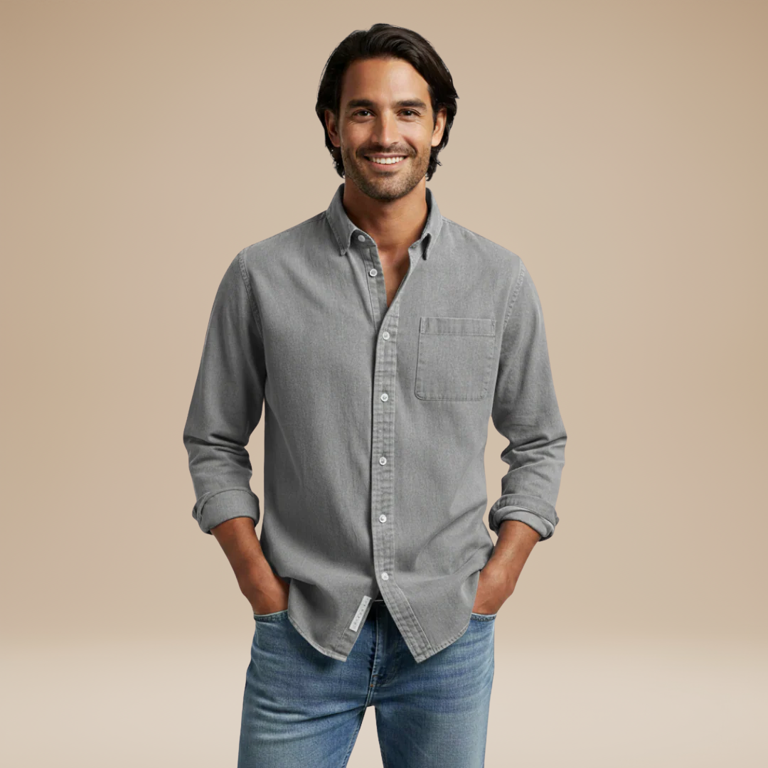 Leon – Men's Classic Long Sleeve Shirt - Image 24