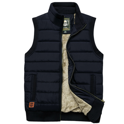 Callum – Padded Fleece-Lined Gilet