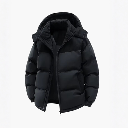 Álvaro – Panelled Hooded Puffer Jacket Menswear