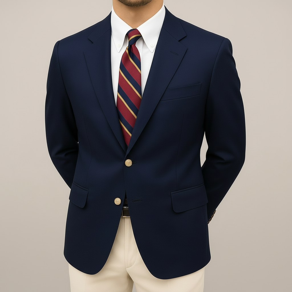 Carlos – Tailored Single-Breasted Blazer Mens