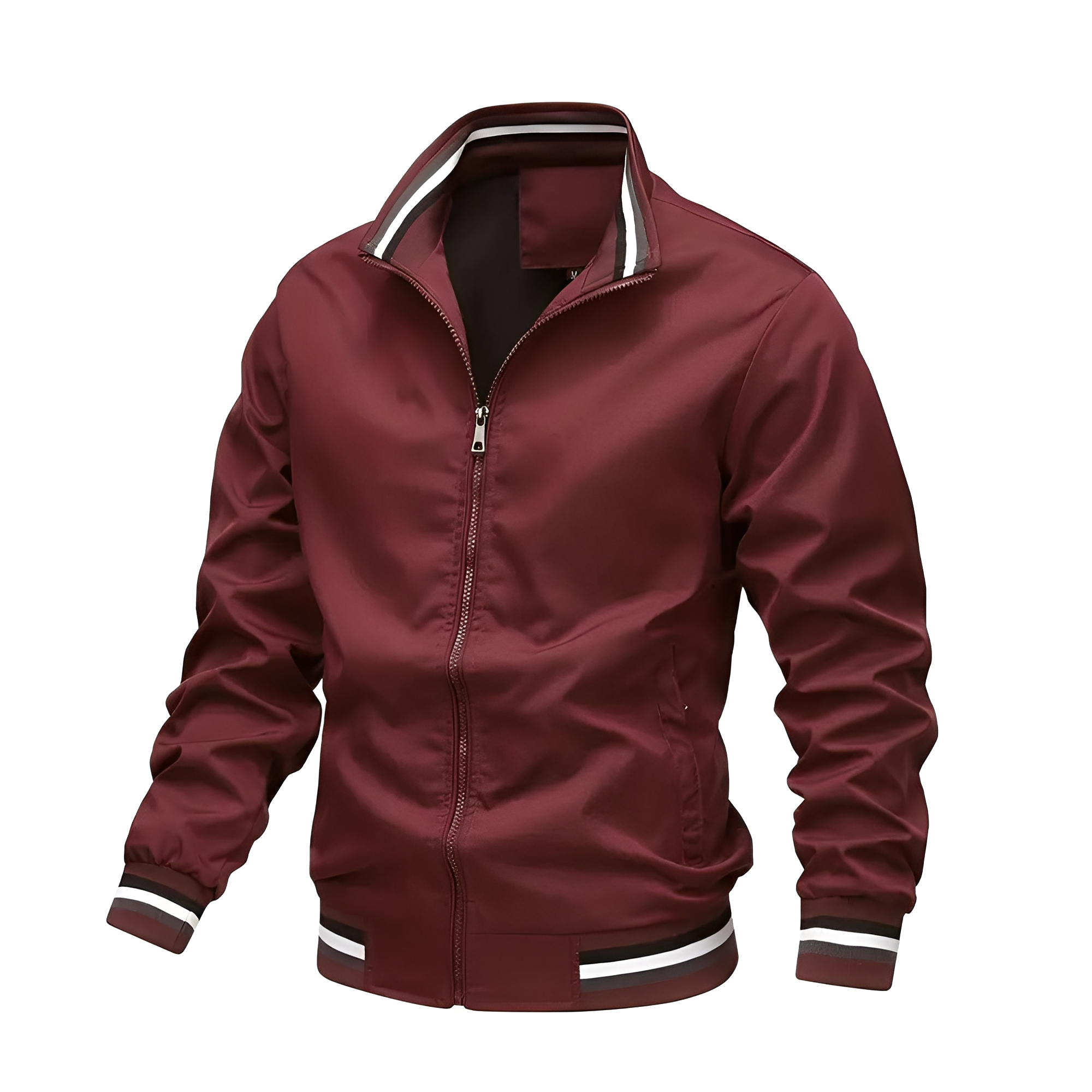 Niklas – Męska Kurtka Bomber z Kontrastowymi Detalami