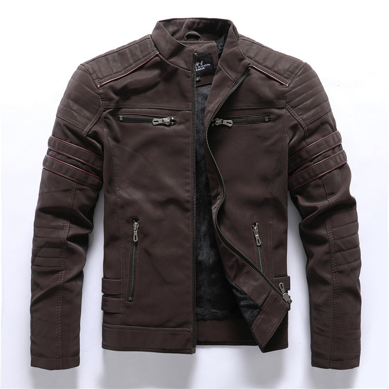 Kurtka męska – Czarna biker jacket