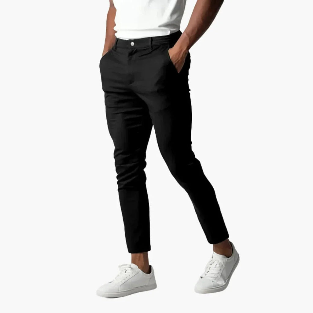 Adrian – Eleganckie Spodnie Męskie Slim Fit