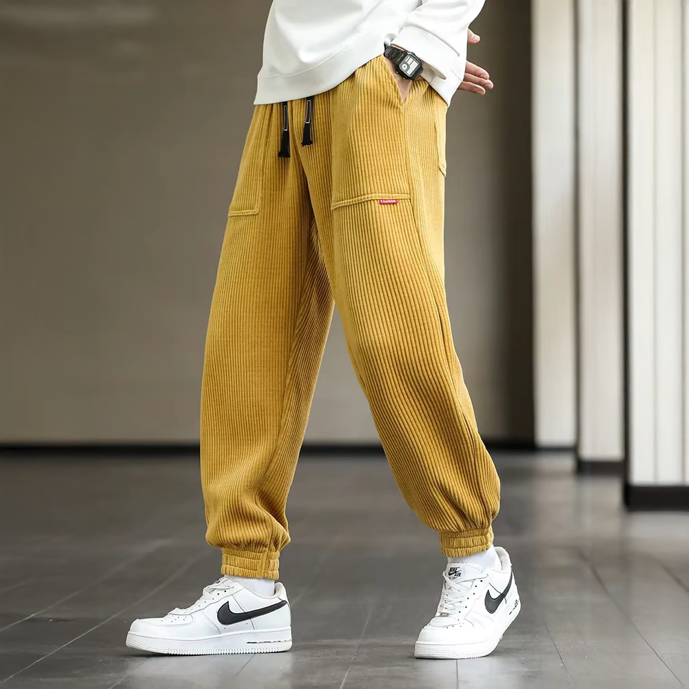 Lucas – Corduroy Jogger Trousers