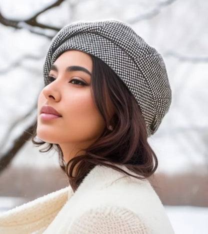 Isabela – Classic Structured Beret Hat Women