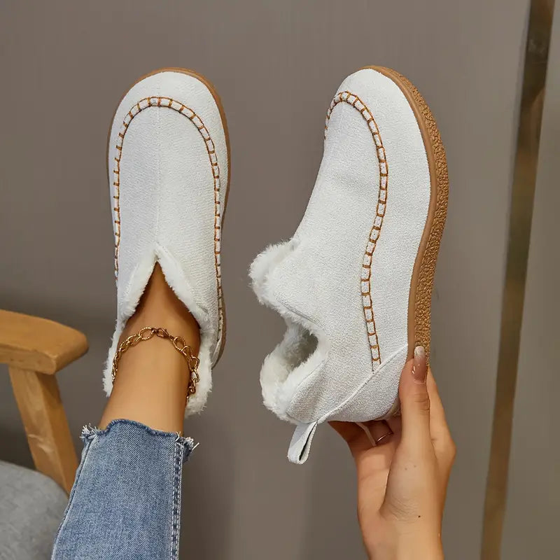 Lucía – Buty damskie ocieplane z futerkiem