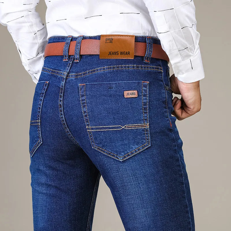 Carlos – Jeansy męskie slim fit elastyczne