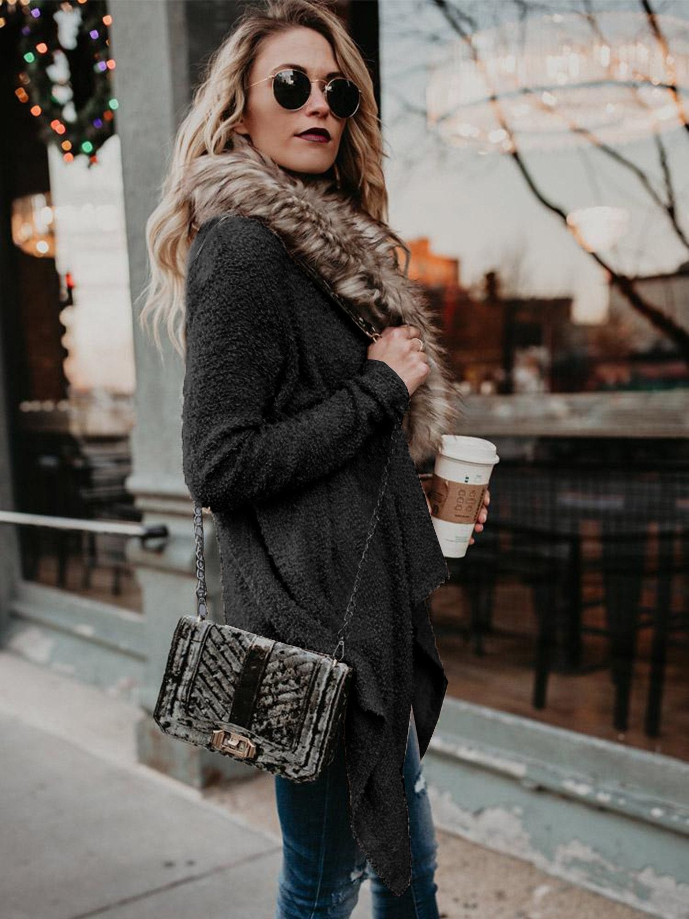 Magdalena – Damska Kurtka z Futerkiem