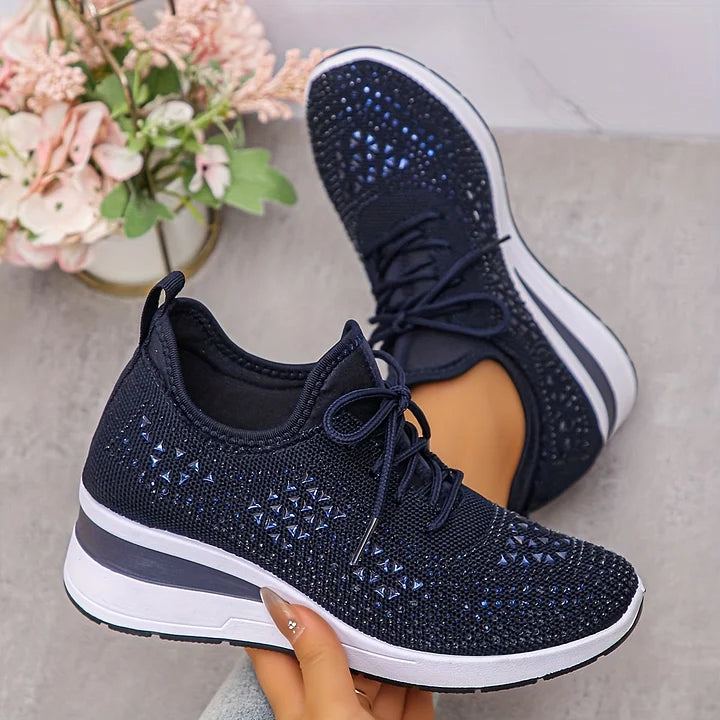 Julia – Sneakersy z kryształkami
