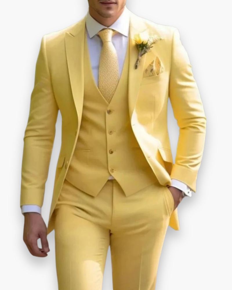 Oliver – Refined Tailored Three-Piece Suit for Men