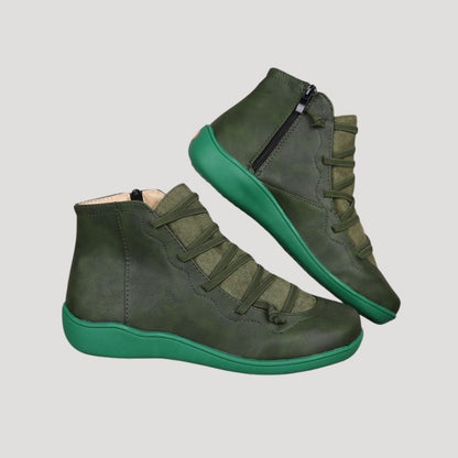 Evelyn – Soft Leather Ankle Boots for Women