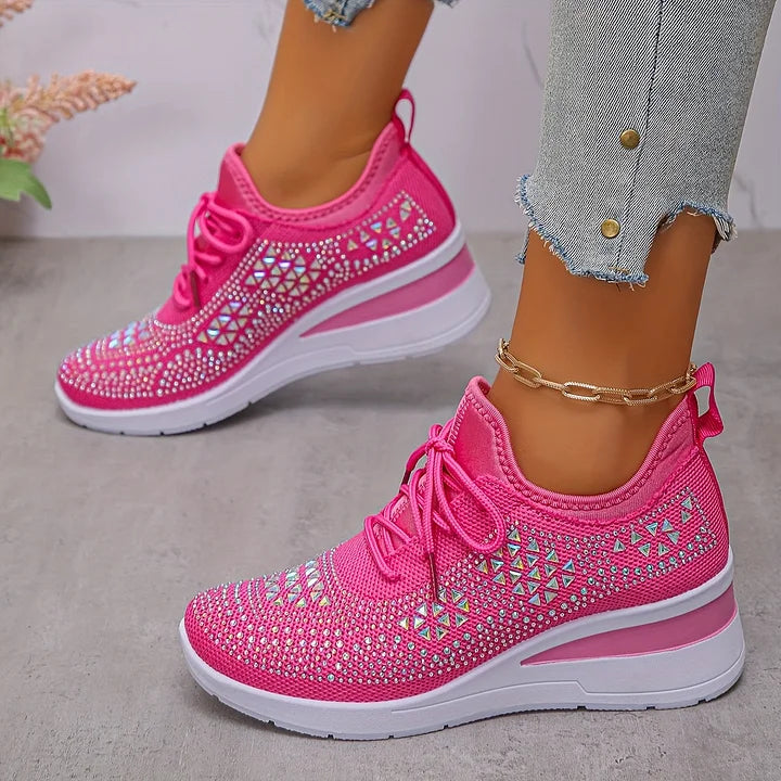 Julia – Sneakersy z kryształkami