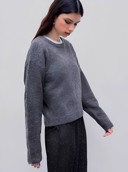 Zofia – Klasyczny sweter z miękkiej dzianiny