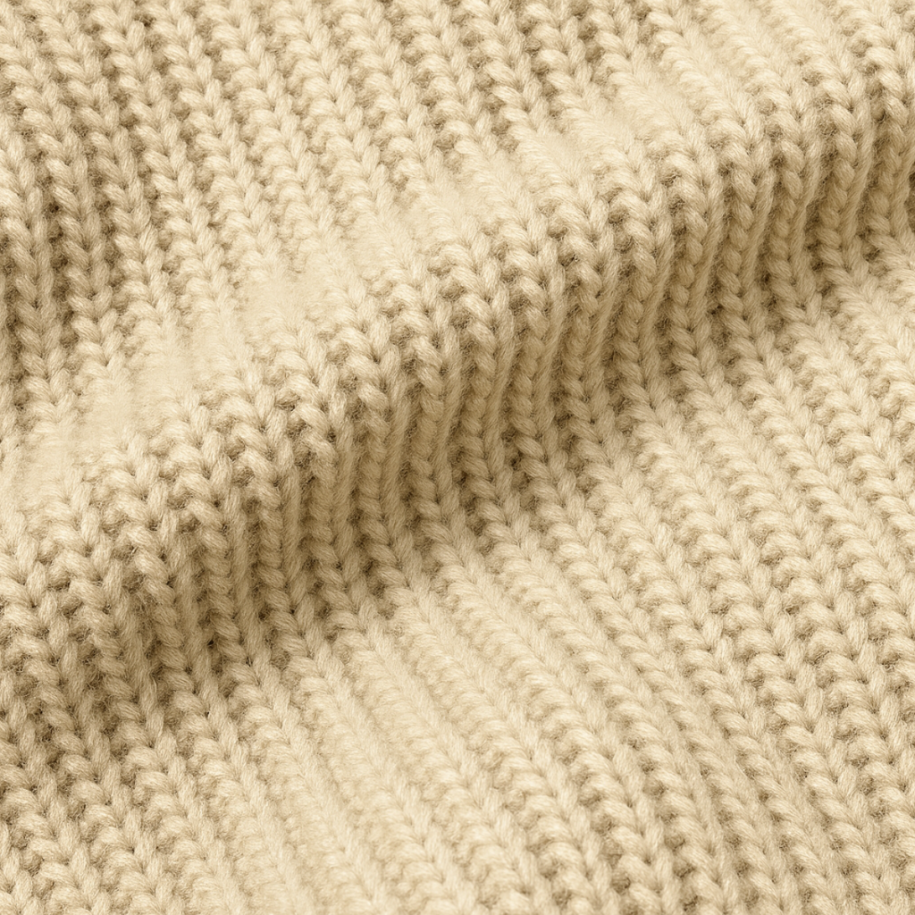 Kacper – Męski sweter z grubym splotem i półgolfem