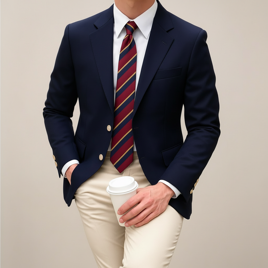 Carlos – Tailored Single-Breasted Blazer Mens