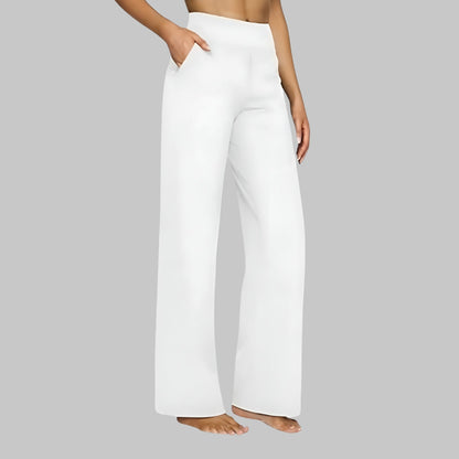Maya – High-Waist Wide-Leg Lounge Trousers for Women