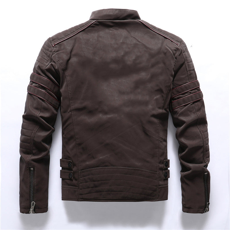 Kurtka męska – Czarna biker jacket