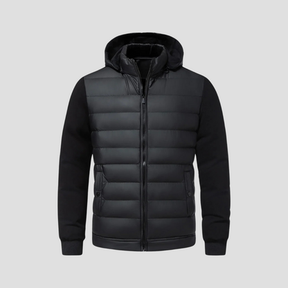 Liam – Quilted Hooded Puffer Jacket for Men