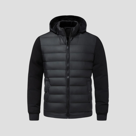 Liam – Quilted Hooded Puffer Jacket for Men