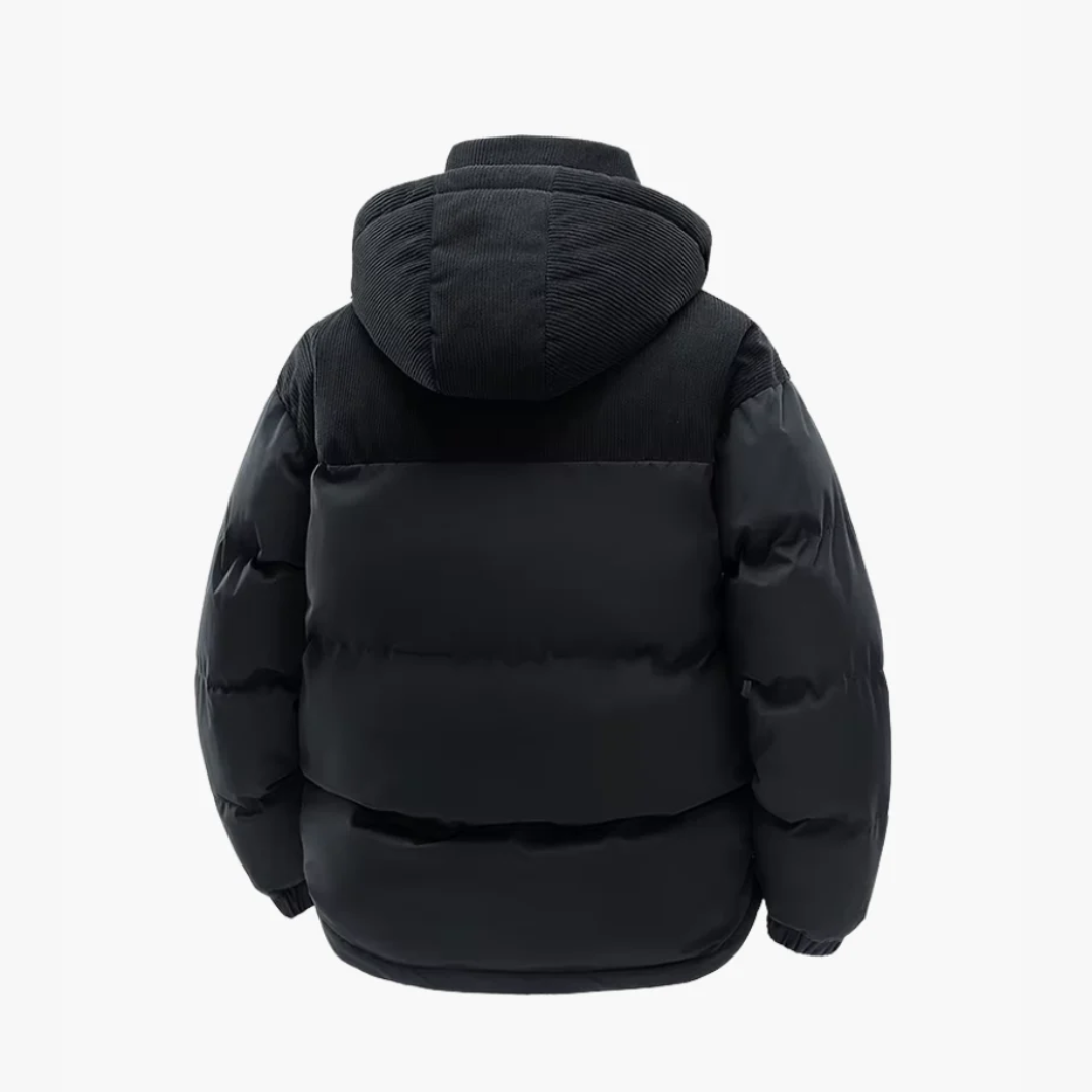 Álvaro – Panelled Hooded Puffer Jacket Menswear