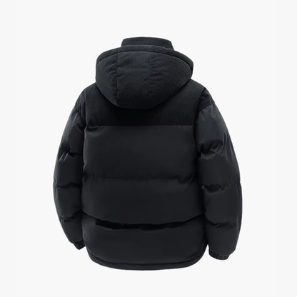 Álvaro – Panelled Hooded Puffer Jacket Menswear