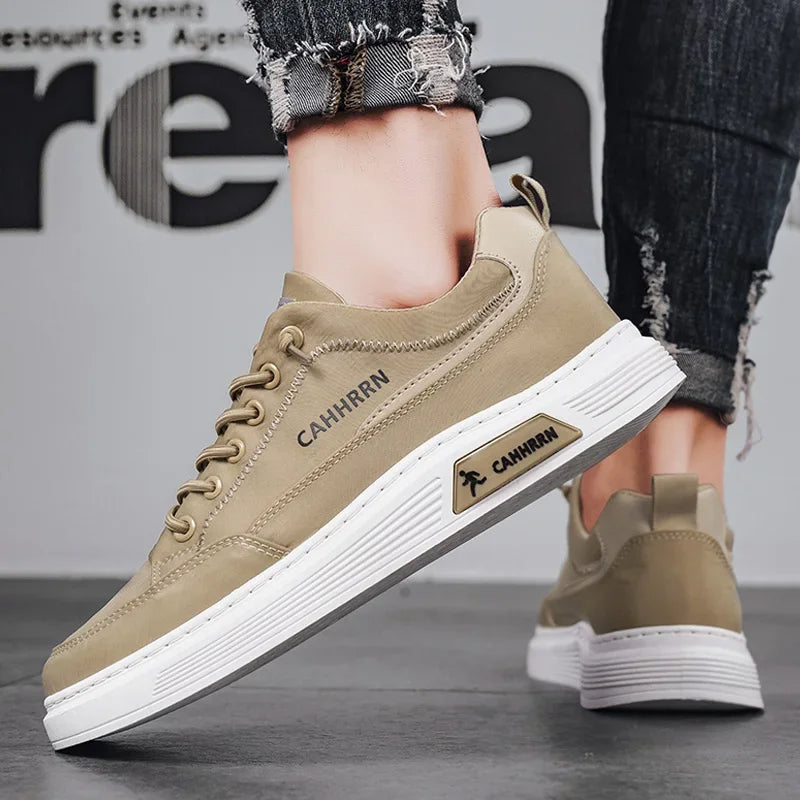Héctor - Zapatillas de hombre deportivas con suela gruesa