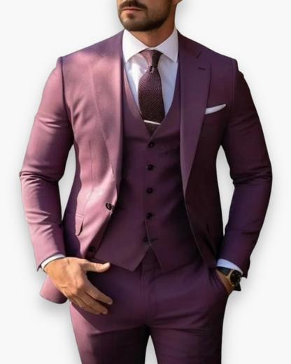 Oliver – Refined Tailored Three-Piece Suit for Men