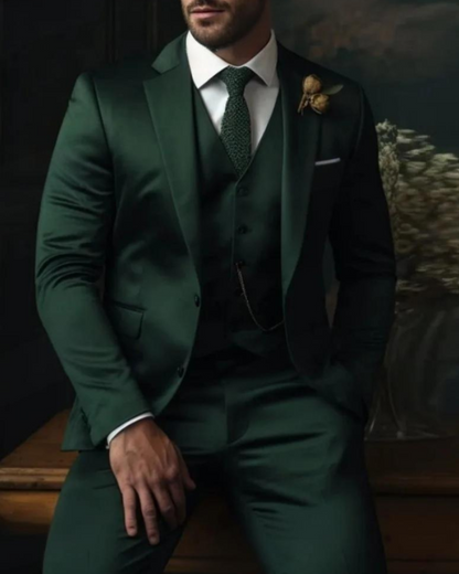Oliver – Refined Tailored Three-Piece Suit for Men