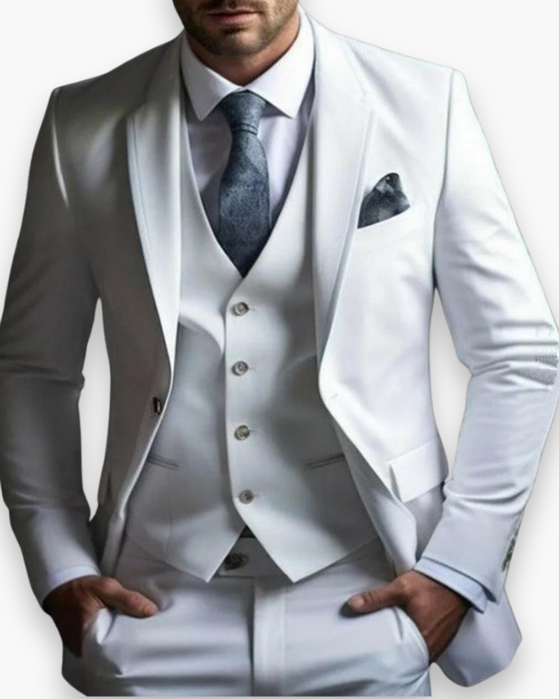 Oliver – Refined Tailored Three-Piece Suit for Men